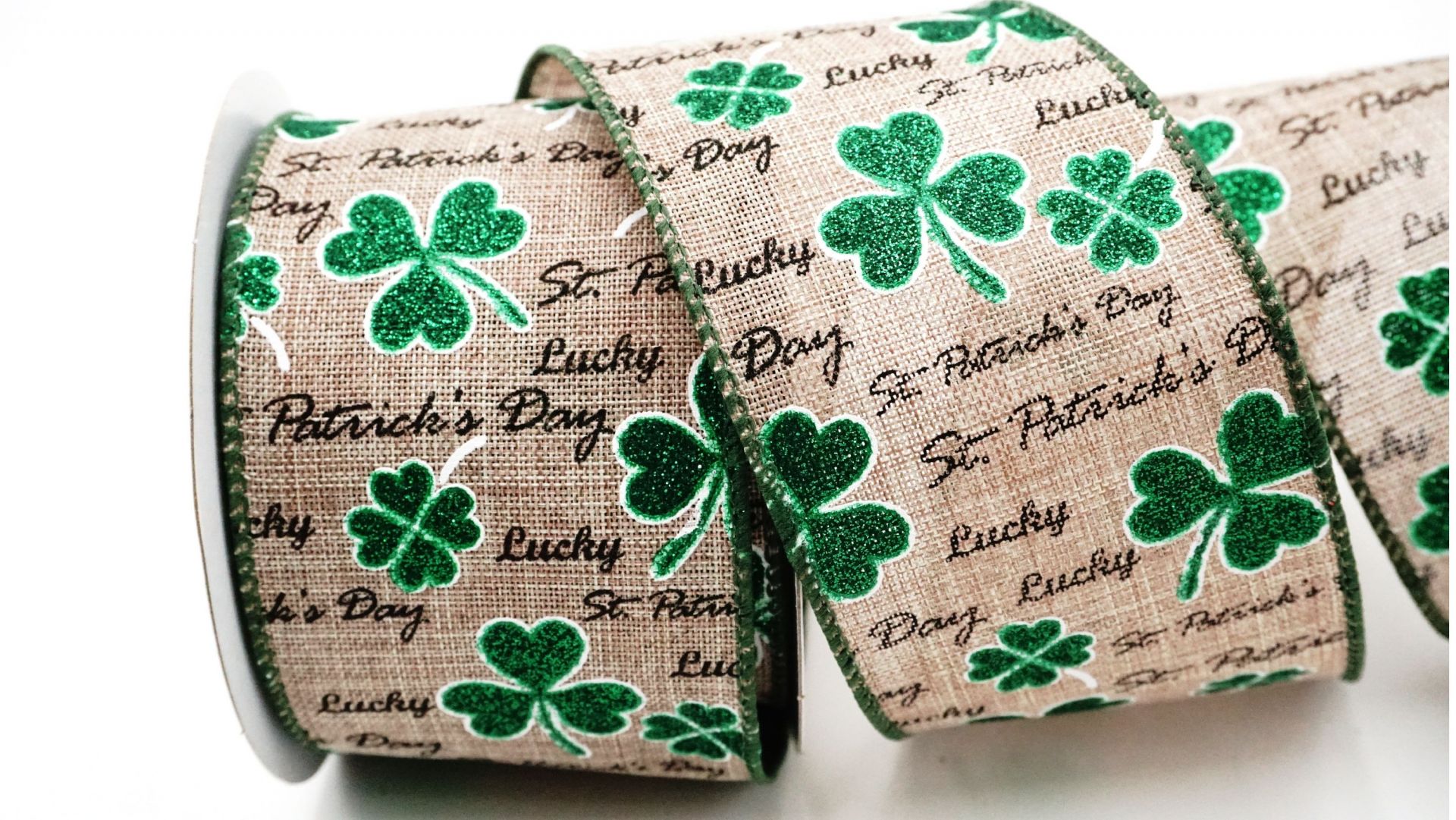 Coperta In Pile Per Divano O Letto Con Trifoglio Irlandese - Tema San Patrizio - 127 X 152 Cm, Verde
