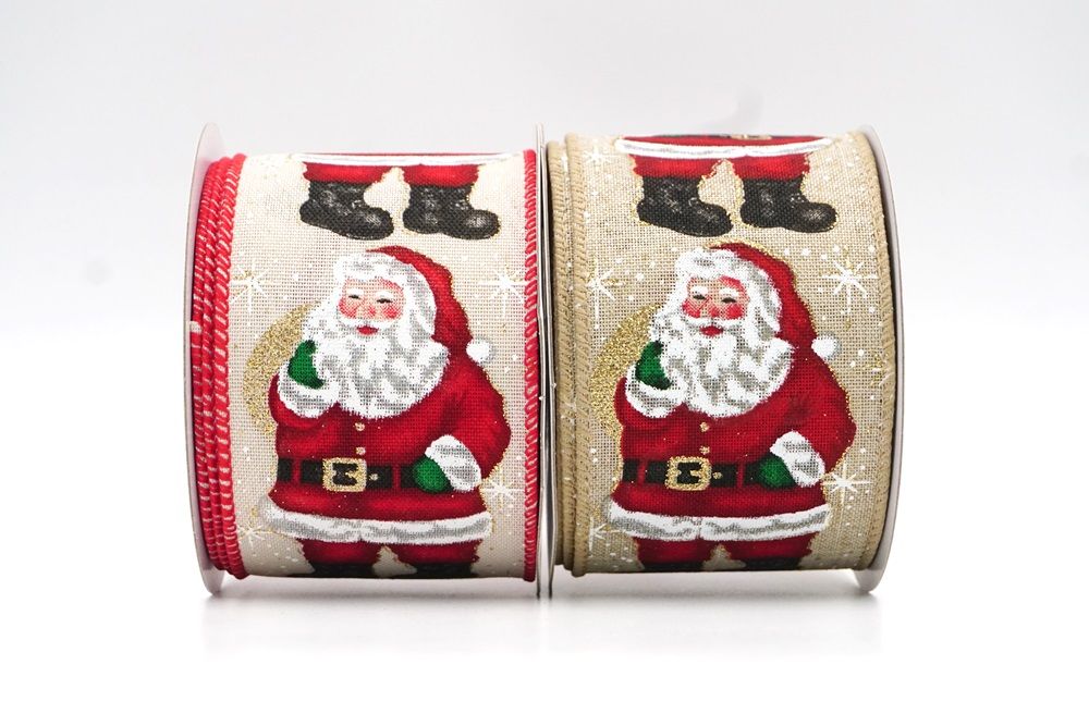 1 Roll Christmas Decorations Christmas Ornaments Floral Bouquet Supplies  Ribbon Polyester Gift Box