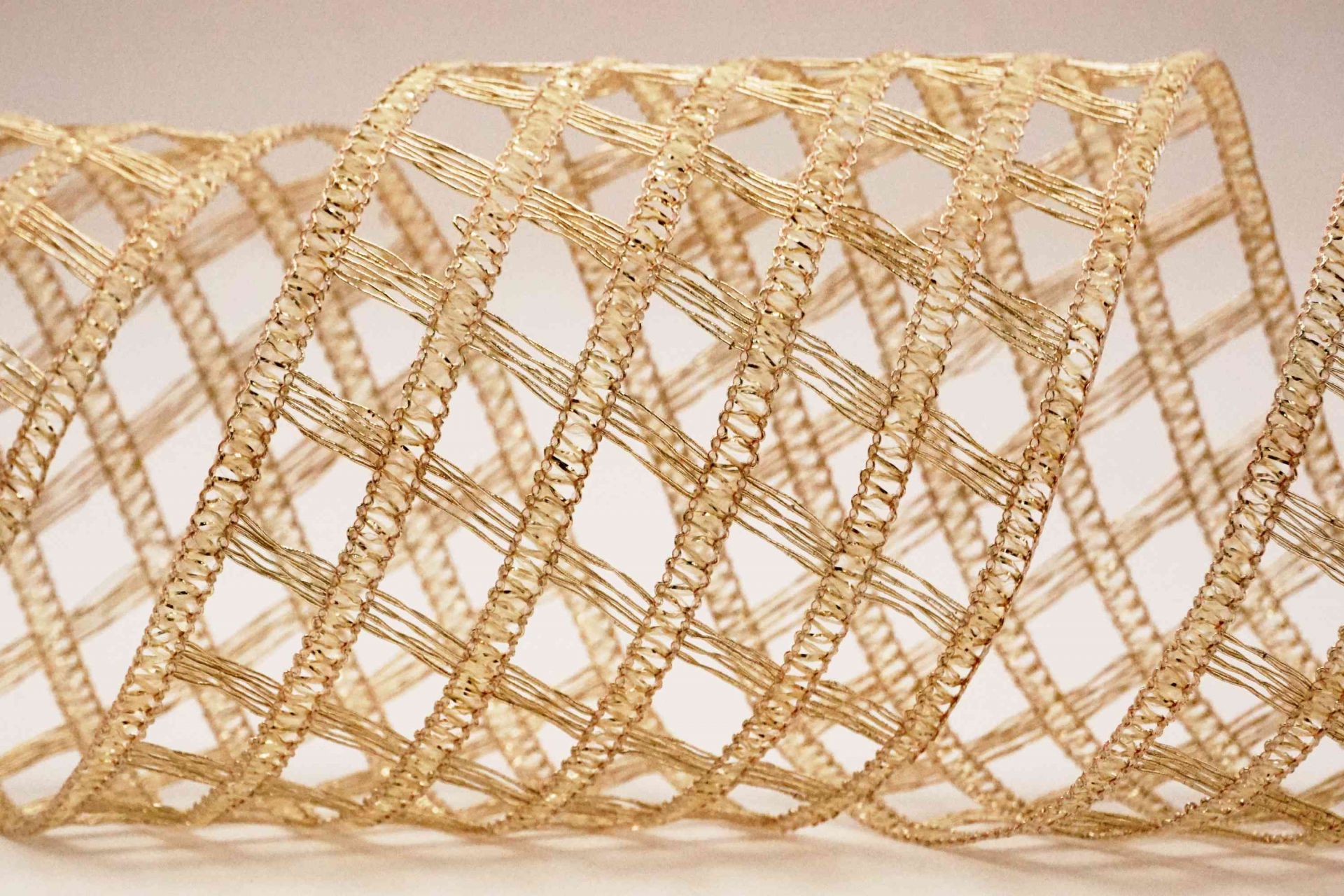 Knitted Metallic Mesh Ribbon - KING YOUNG