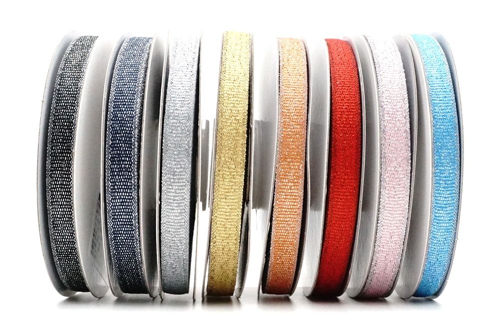 Narrow Metallic Craft Ribbon - KING YOUNG