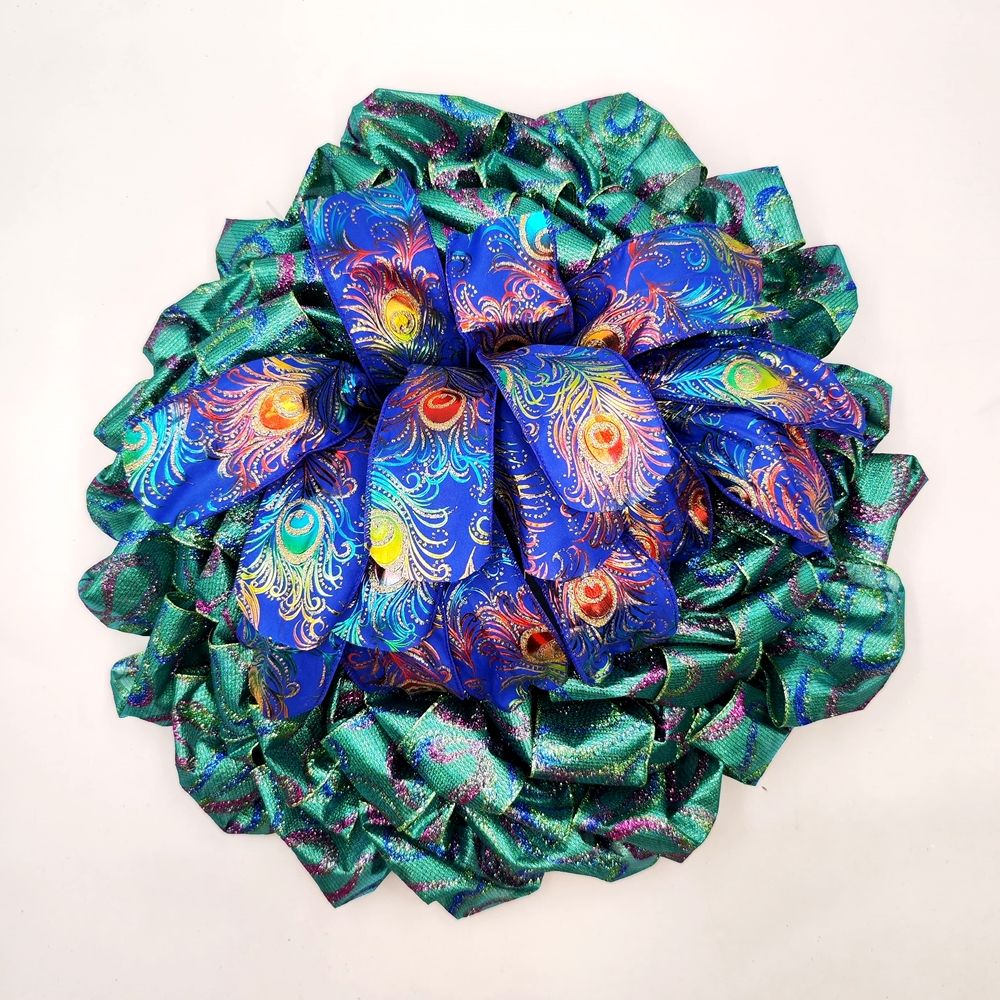 Corona de Cinta de Pavo Real Brillante - KING YOUNG, image size:1000x1000