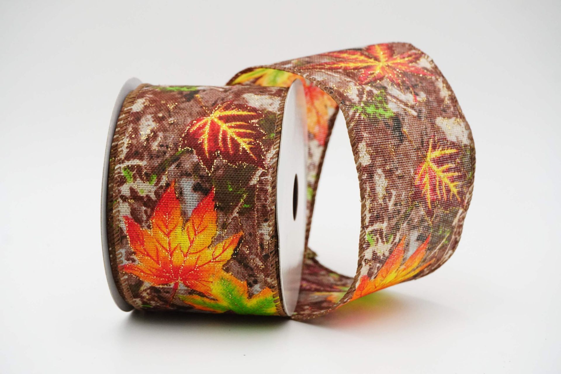 Picturesque Autumn Maple Leaves Ribbon - KING YOUNG