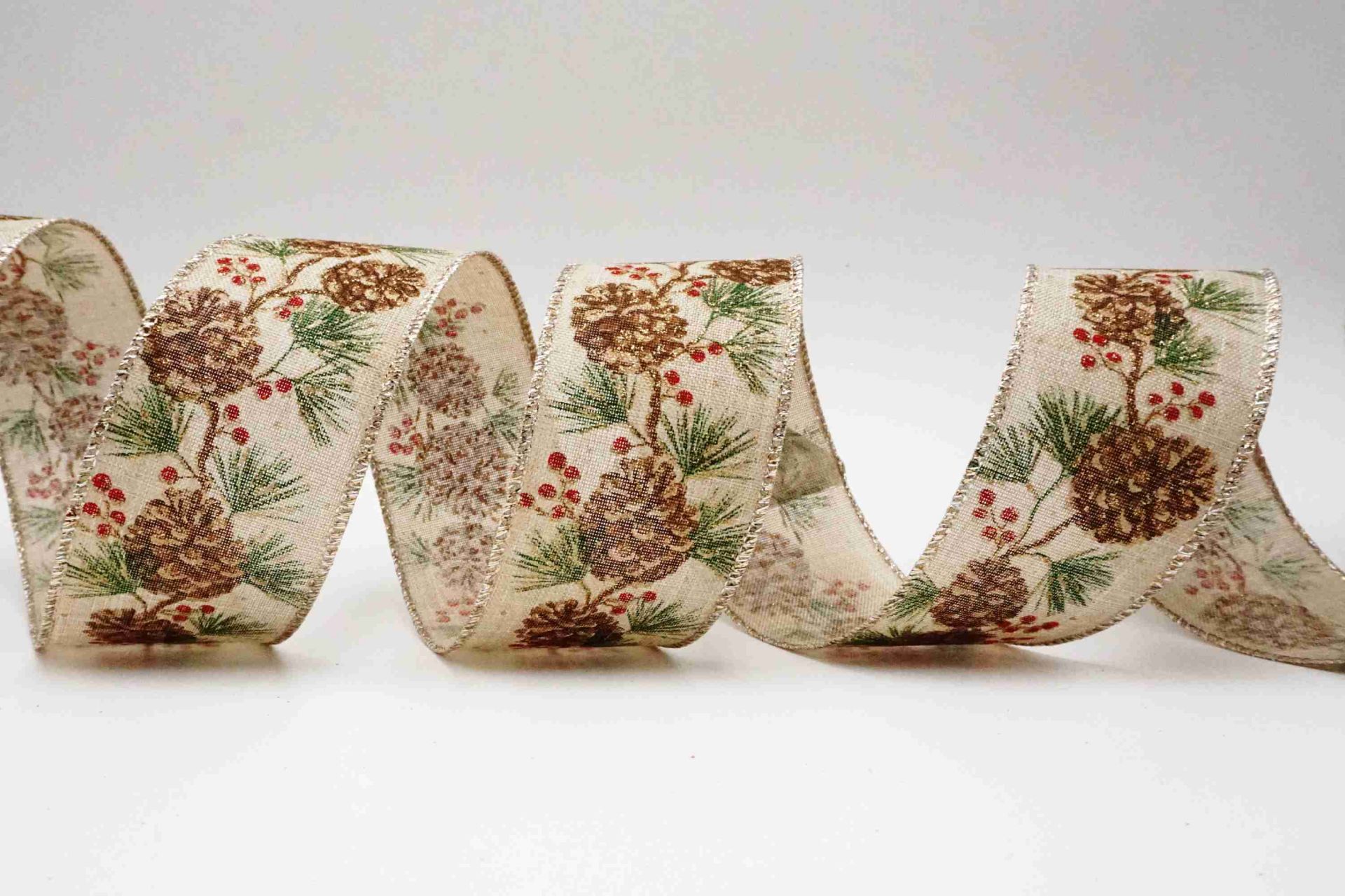 Pine Branch Ribbon from American Ribbon Manufacturers Inc