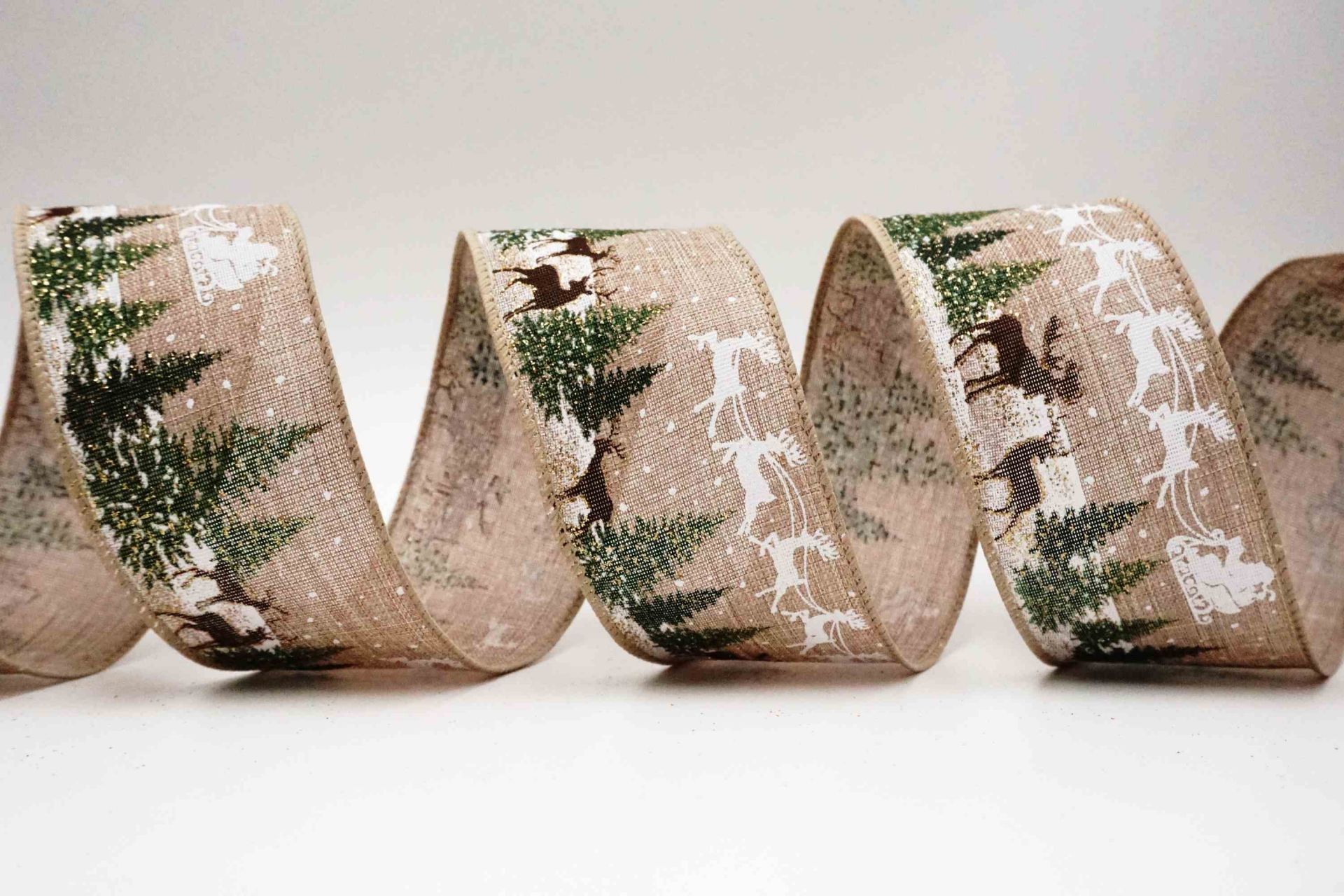 Reindeer Winter Snow Ribbon - KING YOUNG