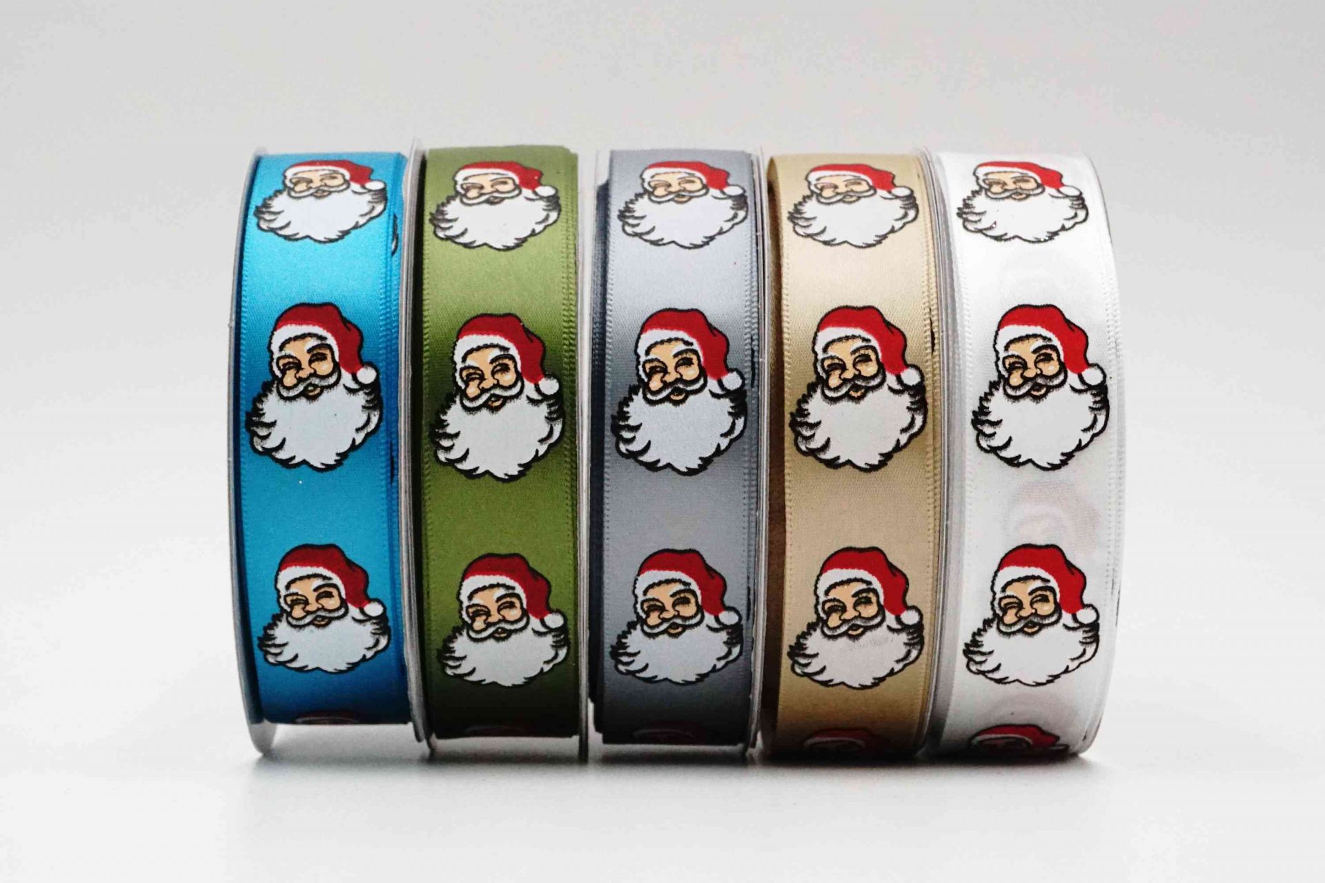 Smiling Santa Ribbon - Christmas Gift Wrapping | KING YOUNG