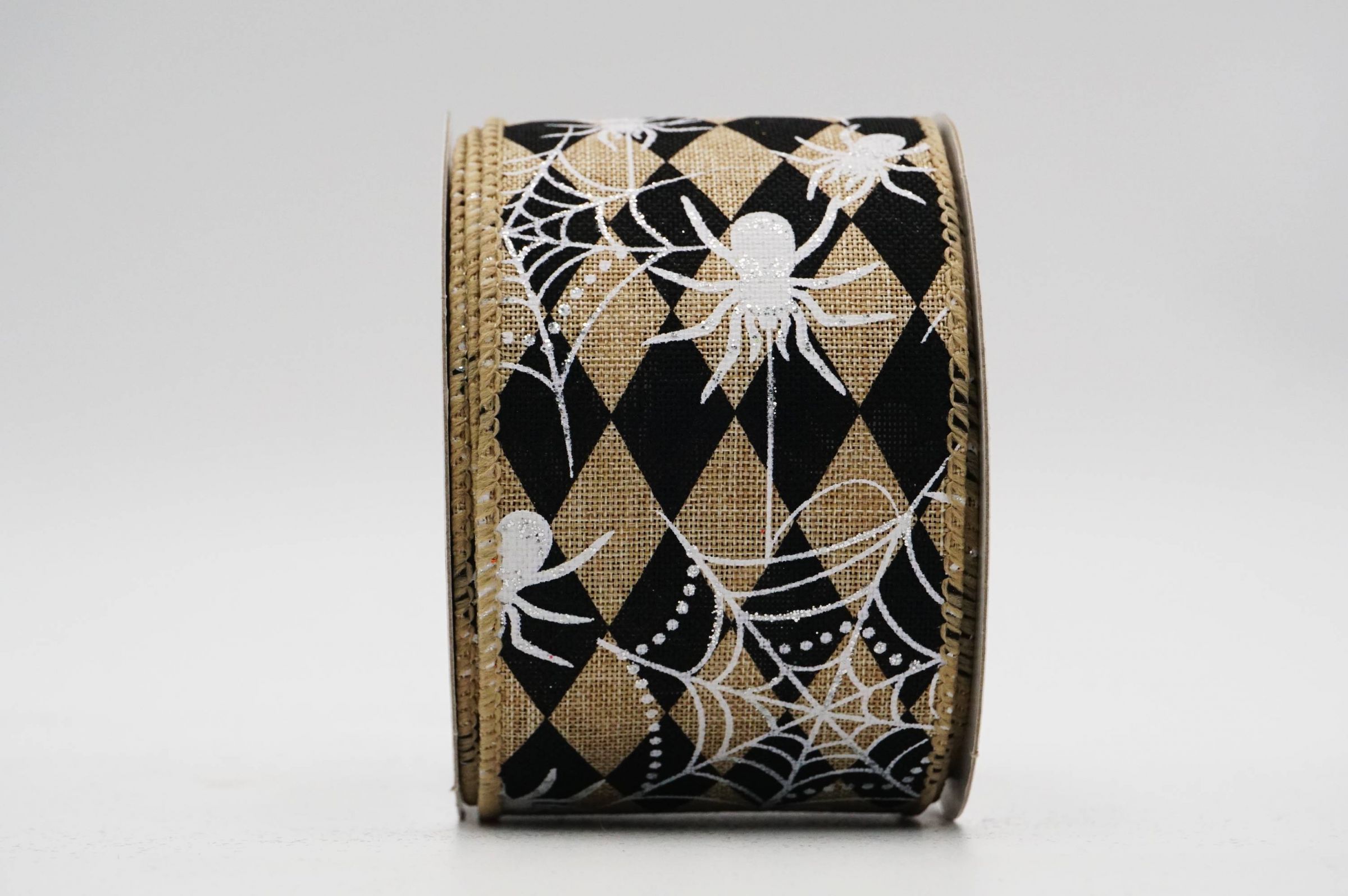 Spider Halloween Wired Ribbon | Elevate Your Crafts with Luxurious ...