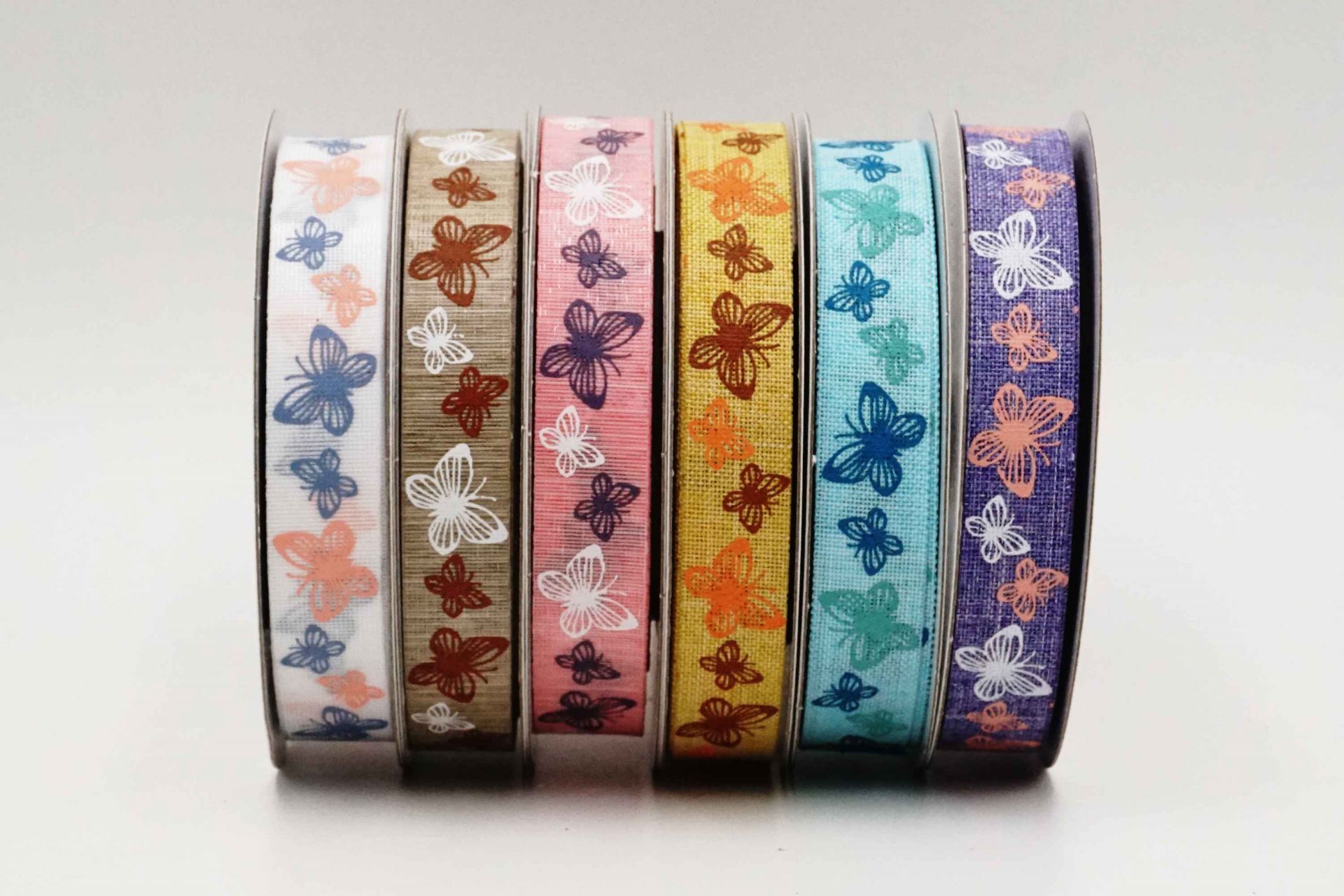 Butterfly Ribben Spring Butterfly Ribbon 5/8