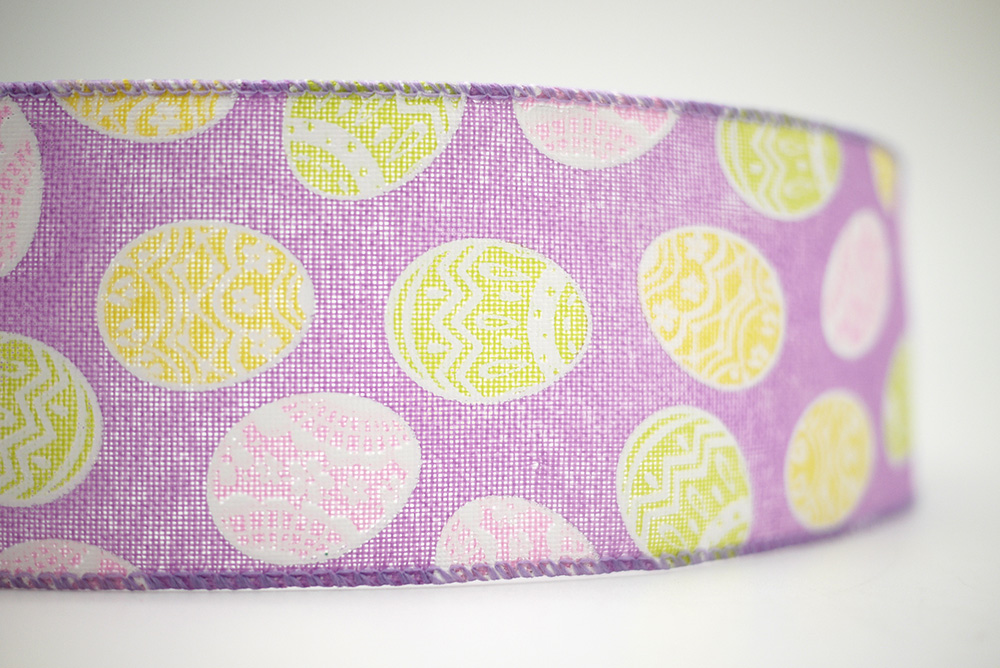 イースターエッグの装飾リボン