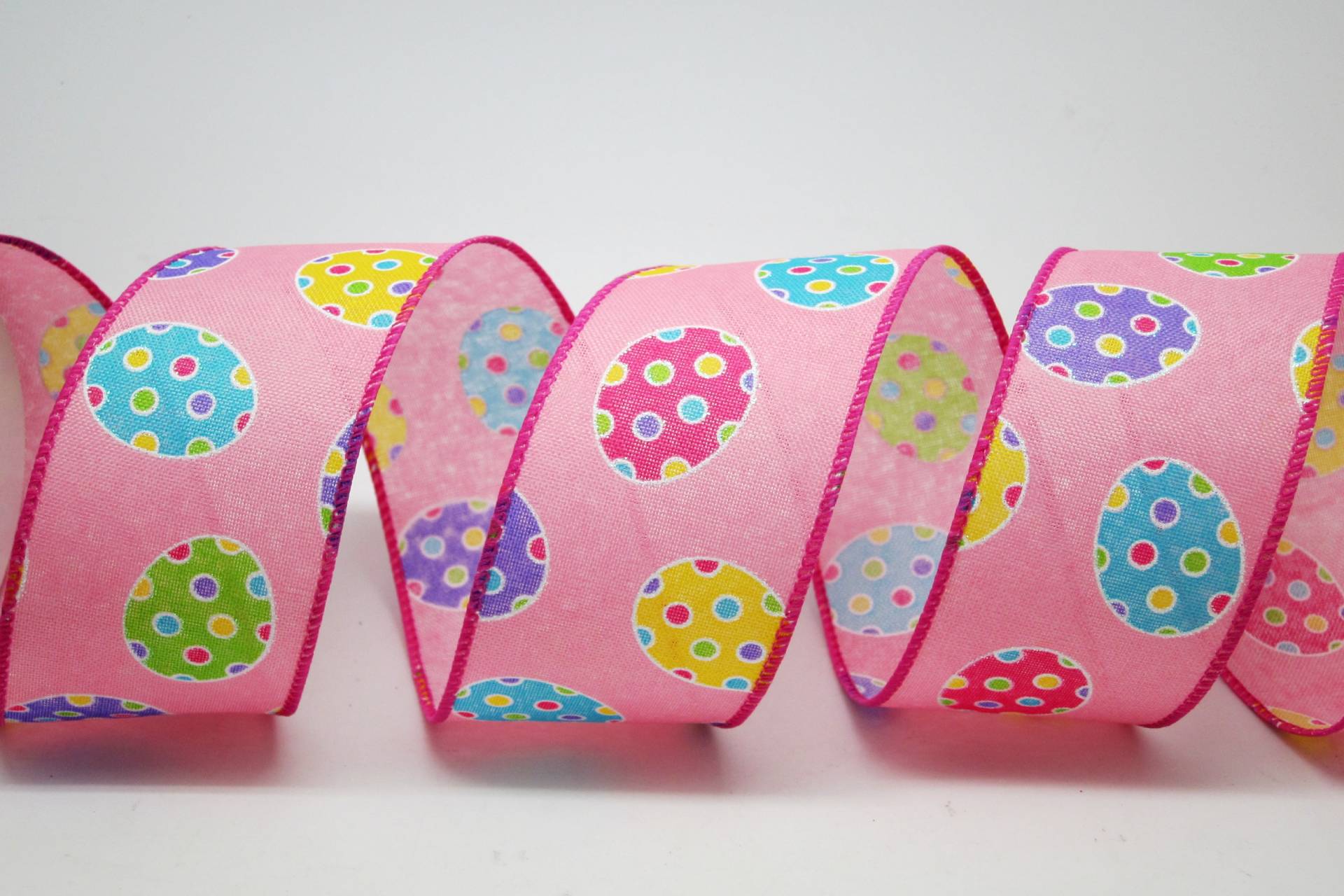Polka Dotted Easter Ribbon, Holiday Ribbons, Wholesale Ribbon  Manufacturer