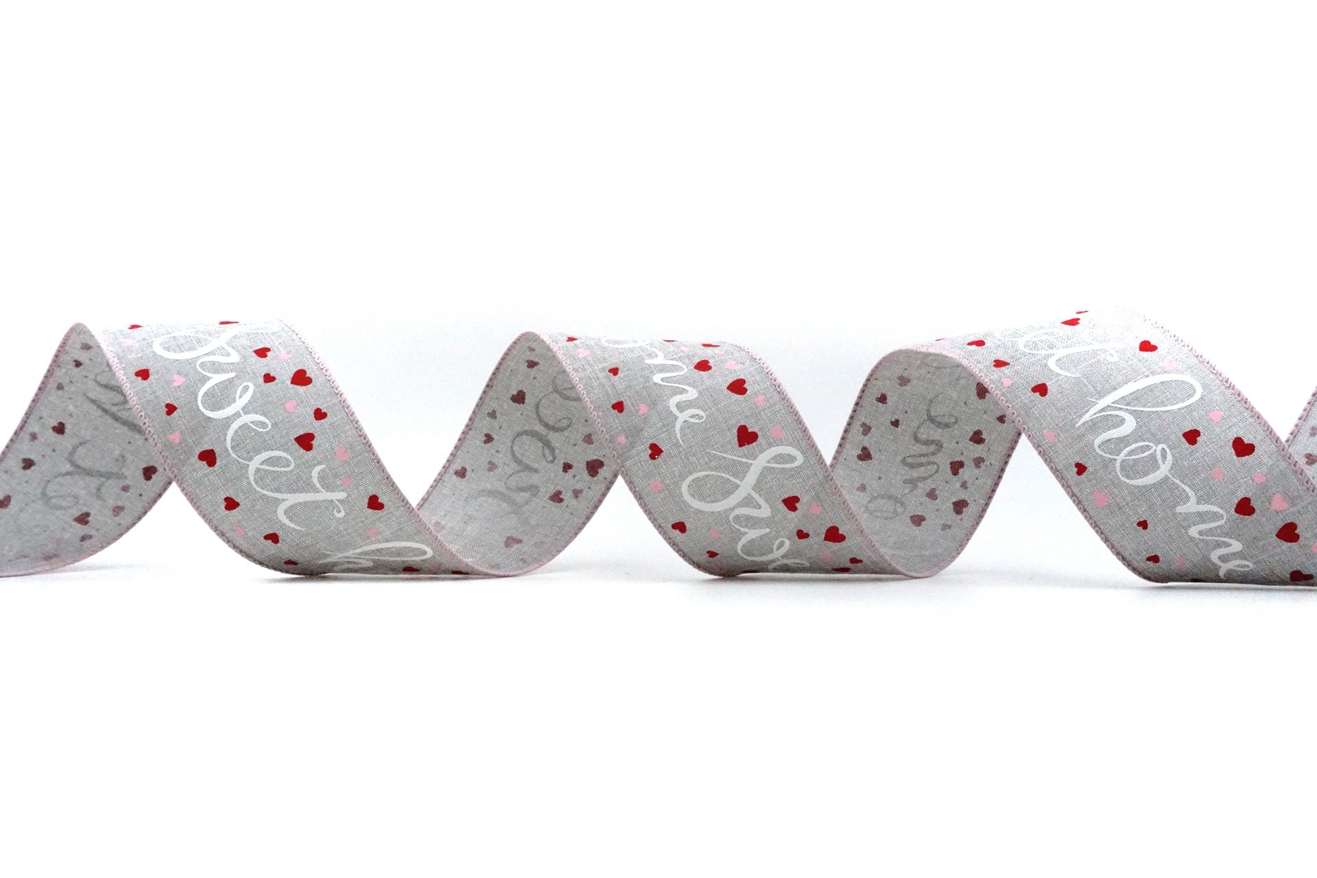 Sweet Home Valentine's Day Ribbon | KING YOUNG - Wired Decorative Ribbon