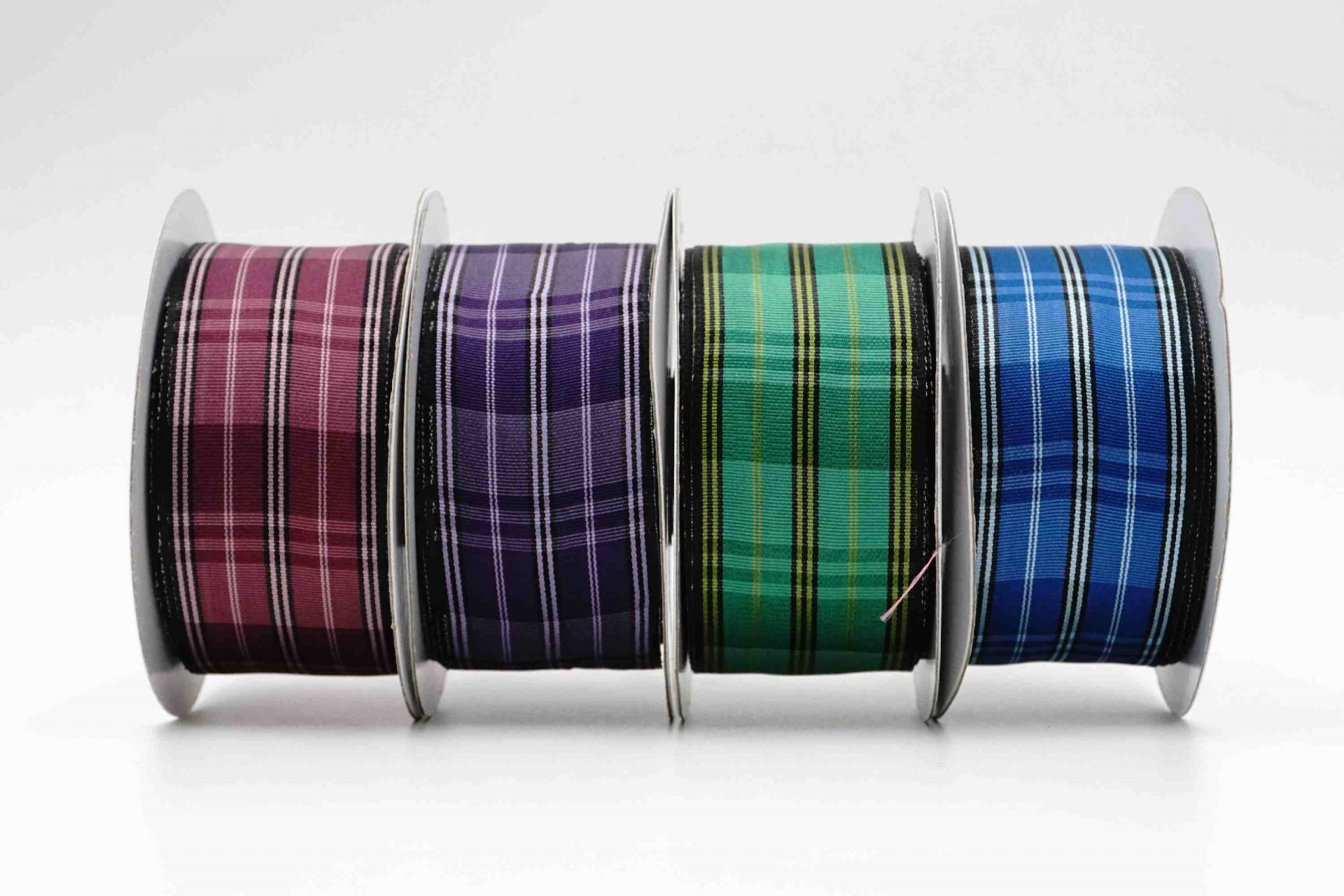 Pla Ribbon Tartan Plaid Woven Ribbon 1.5