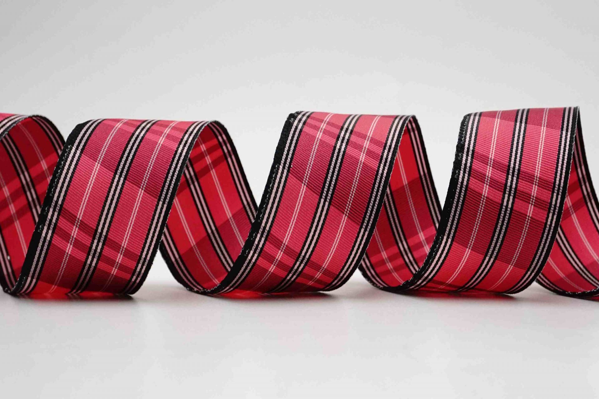 Tartan Plaid Woven Ribbon 1.5