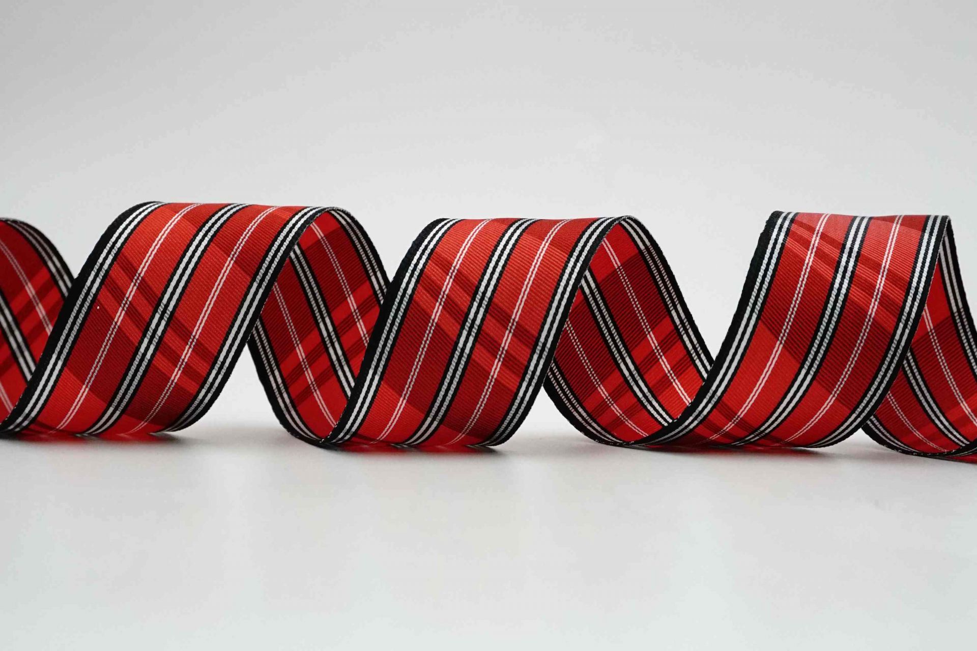 Tartan Plaid Woven Ribbon 1.5