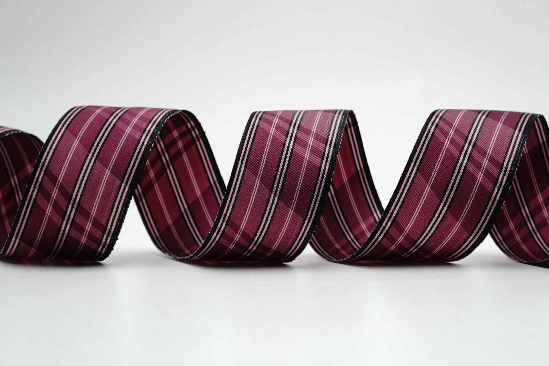 Tartan Plaid Woven Ribbon 1.5