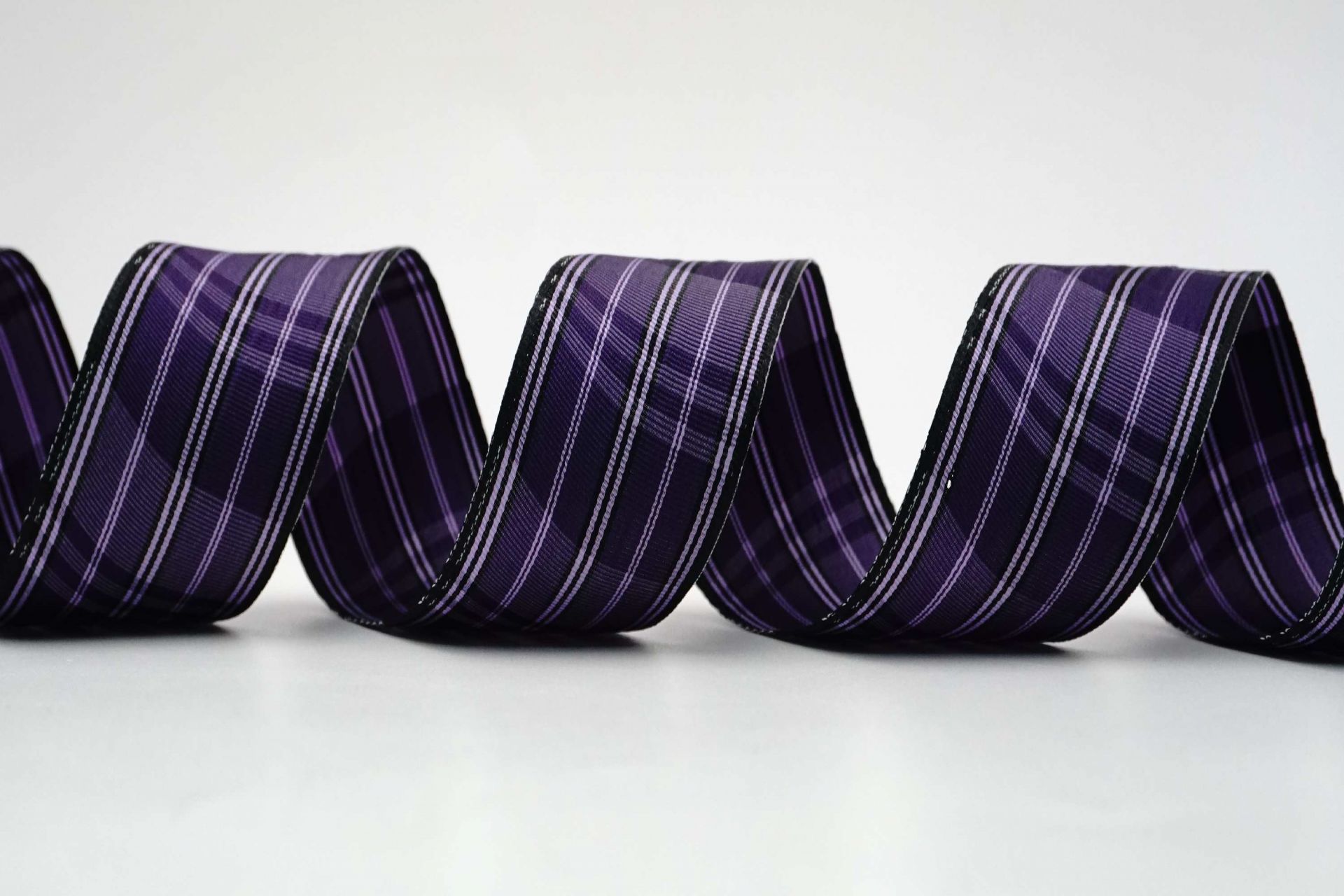 Pla Ribbon Tartan Plaid Woven Ribbon 1.5