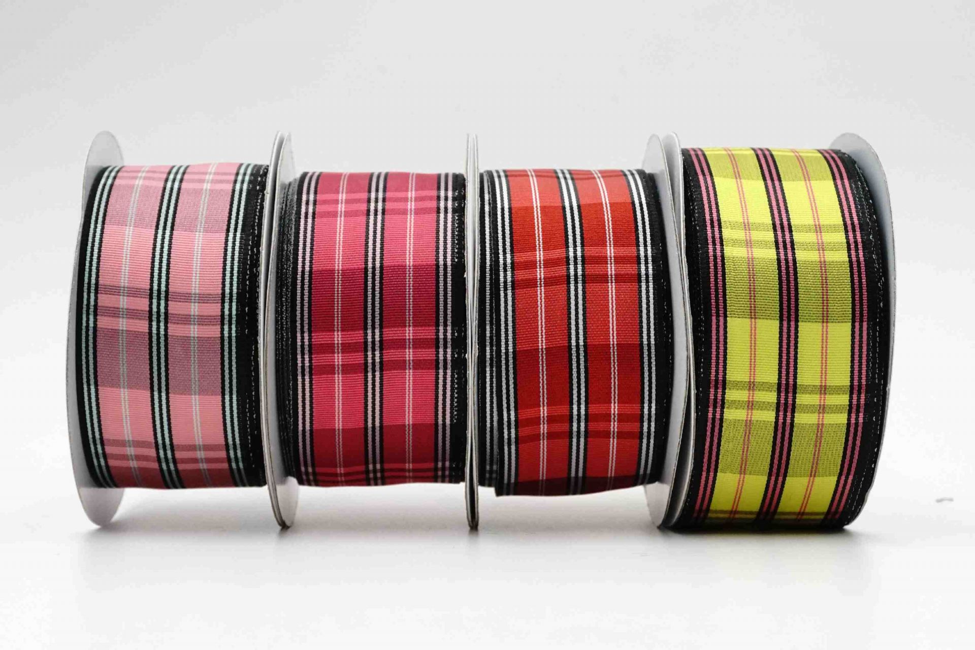 Pla Ribbon Tartan Plaid Woven Ribbon 1.5