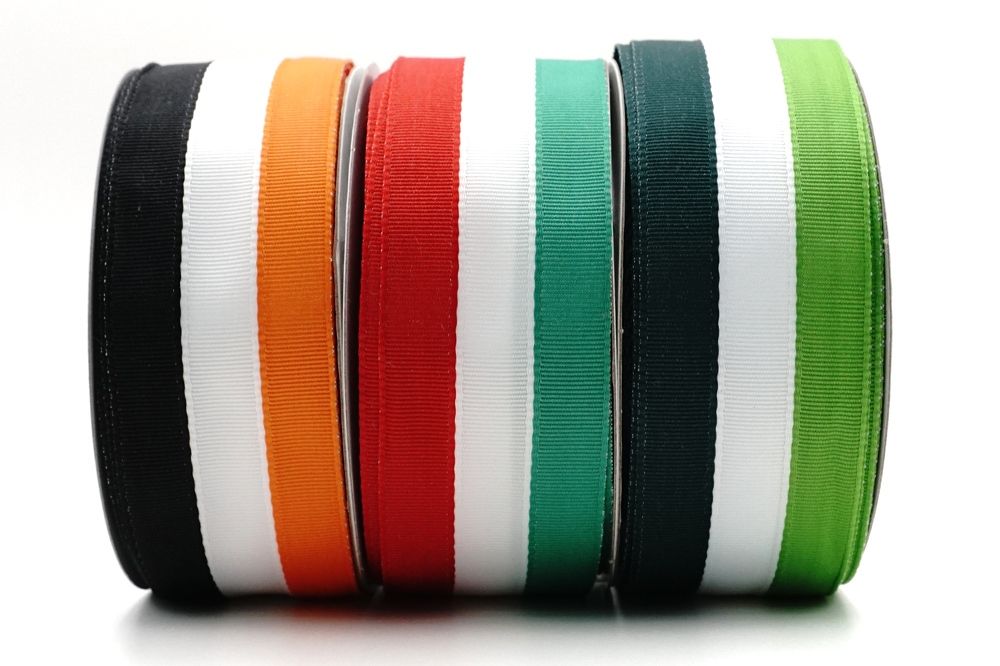 Tri-color Striped Patriotic Ribbon | Elevate Your Crafts with Luxurious ...
