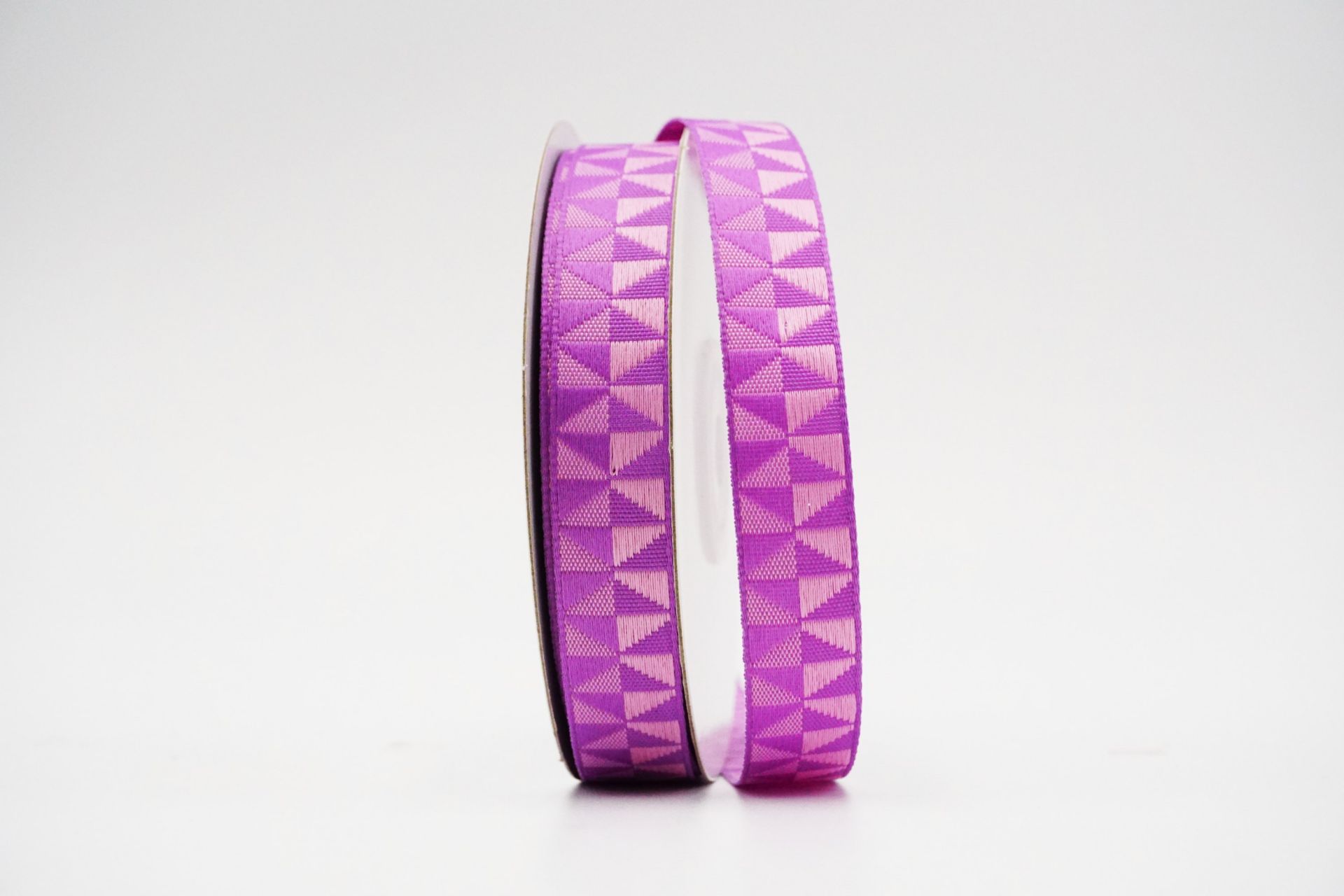 Triangle Narrow Weave Ribbon | Elevate Your Crafts with Luxurious Satin ...