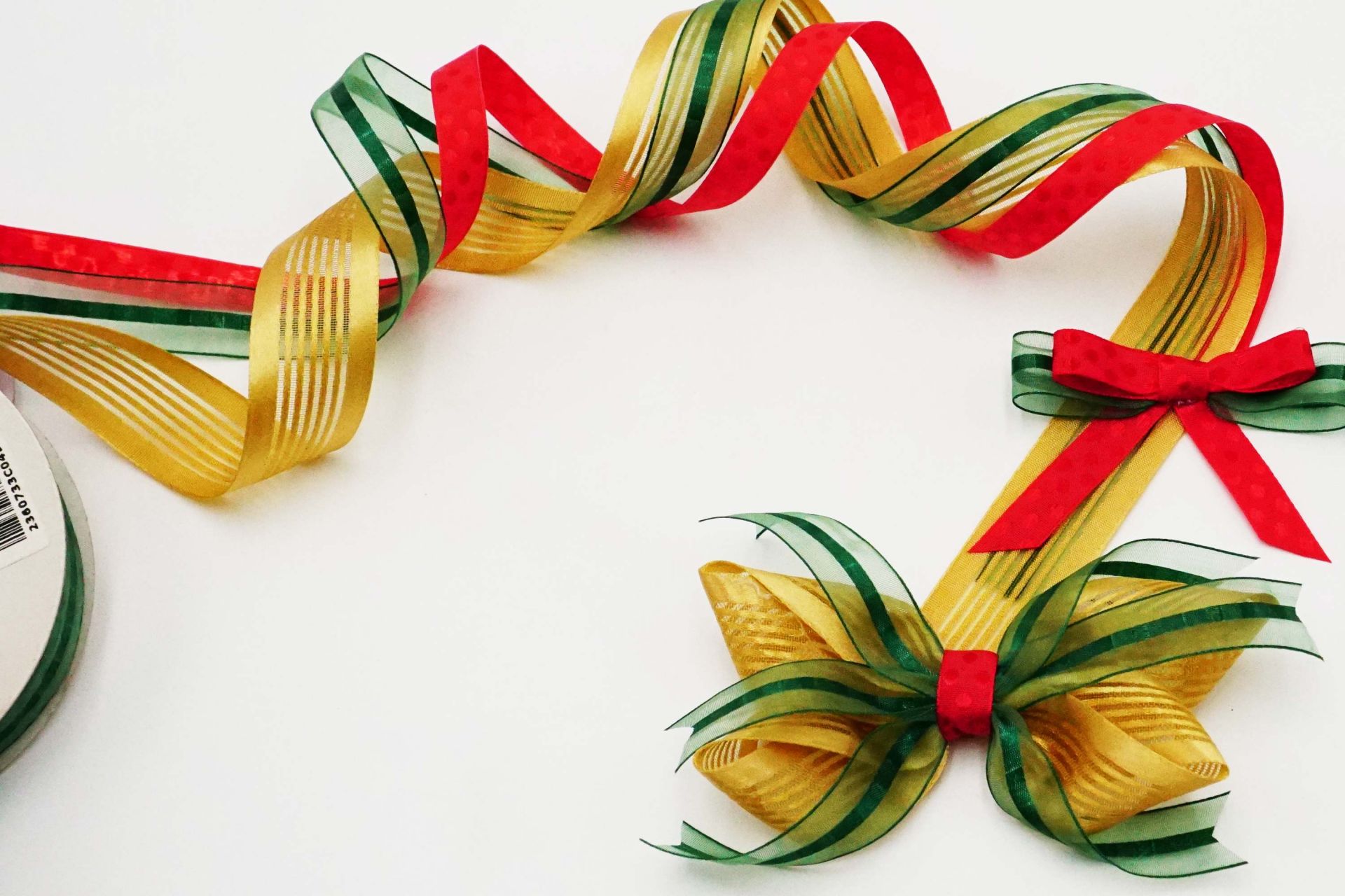 Conjunto de Cintas Transparentes de Navidad | Eleva tus manualidades con  lujosas cintas de satén, image size:1920x1280