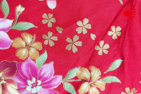 Тайванська хакка квіткова тканина 1-1