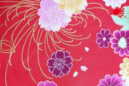 Tecido de Flores Hakka de Taiwan 1-4.1-8