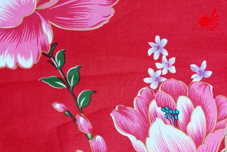 Тайванська хакка квіткова тканина 1-7
