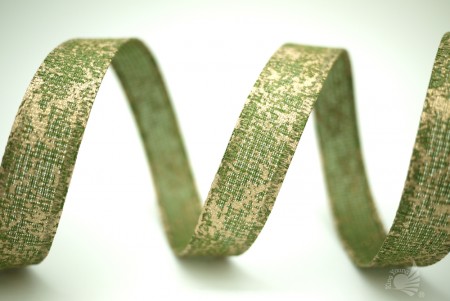 Light Copper Paint Faux Burlap Ribbon - Light Copper Paint Faux Burlap Ribbon