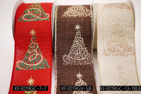 亮蔥聖誕樹織帶
