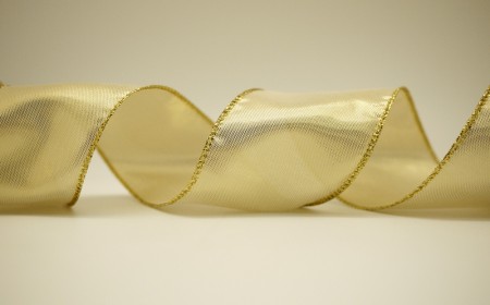 Plain-weave Metallic Ribbon