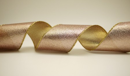 Fancy-weave Metallic Ribbon