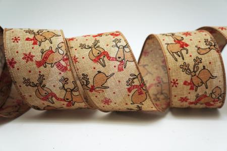 Мультяшная лента с лосем/лосихой - Мультяшная лента с лосем/лосихой