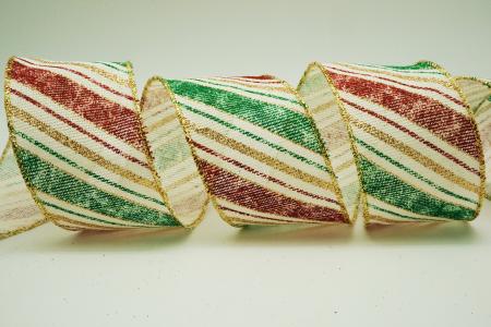 Ретро наклонные полосы хлопковой ленты - Ретро наклонные полосы хлопковой ленты