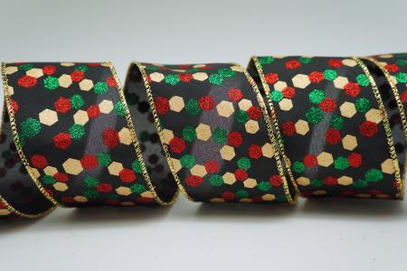 Атласная лента с сотами - Атласная лента с сотами