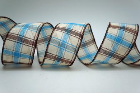 Лента с пятицветным клетчатым узором - Лента с пятицветным клетчатым узором