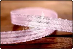 Nastro di raso di organza con bordo a scalino - Nastro di raso di organza con bordo a scalino