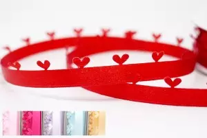 Καρδιές Diecut Κορδέλα - Καρδιές Diecut Κορδέλα