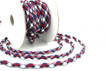 紅藍白編織繩 - 紅藍白編織繩