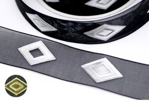Sheer Ribbon with Lamination - Sheer Ribbon with Lamination
