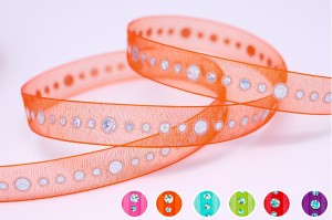 Sheer Sequins Ribbon - Sheer Sequins Ribbon