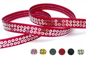 スパンコールリボン - ラメリボン(CHR326)