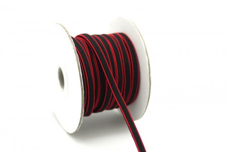 حبل مطاطي ثنائي اللون