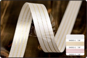 Glitter Striped Ribbon - Glitter Striped Ribbon (DK0015)