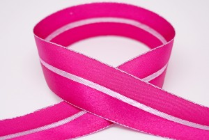 Satin & Metallic Combined Ribbon - Satin & Metallic Combined Ribbon