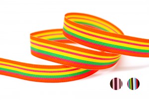 Woven Stripe Ribbon_K1136 - Striped Ribbon (K1136)