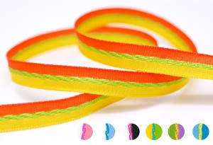 Embroidery Center Bicolor Stripe Ribbon