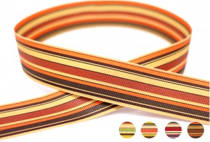 Tonalità della Terra Nastro a righe - Tonalità della Terra Nastro a righe