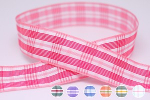 Nastro Scozzese Reversibile Intrecciato - Nastro Scozzese Reversibile Intrecciato