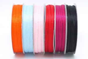 Nastro tessuto con cucitura laterale da 3 mm di larghezza - Nastro tessuto con cucitura laterale da 3 mm di larghezza