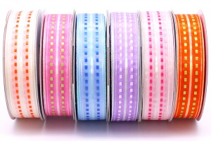 Organza Double Stitching Ribbon - Organza Double Stitching Ribbon
