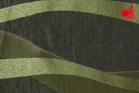 Thick smooth Grosgrain Woven Cloth/green 12-4.12-5